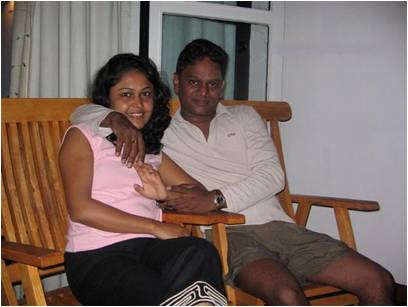 A sexy Tamil aunty is getting naughty with her horny young lover 6