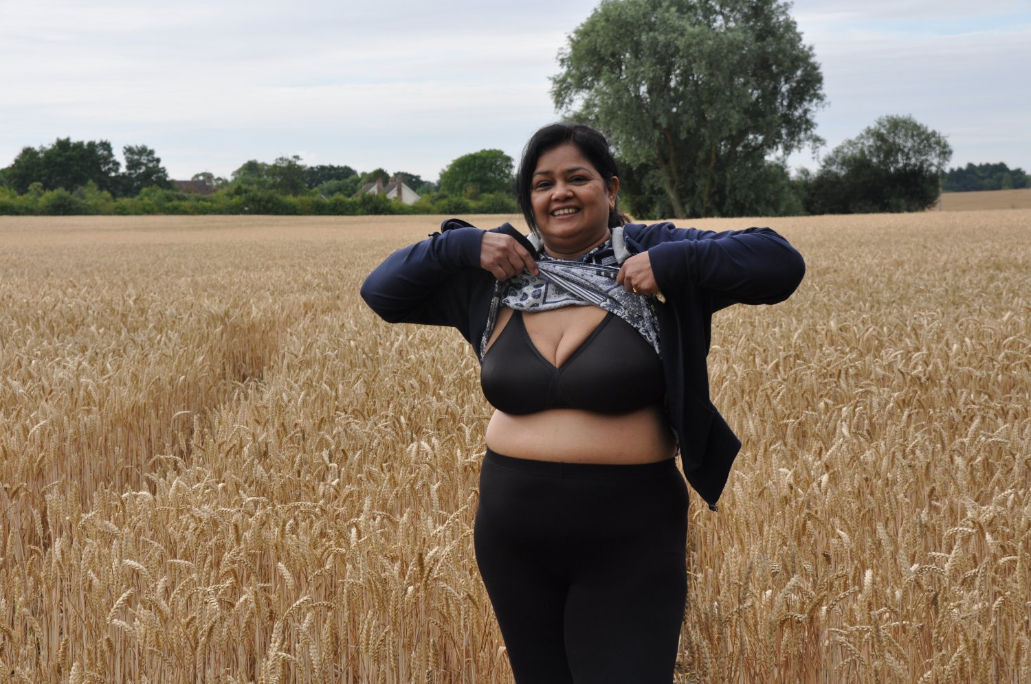 BBW naked outdoors and indoors photo collection 1
