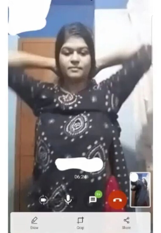 Beautiful bhabhi topless on video call with devar 3