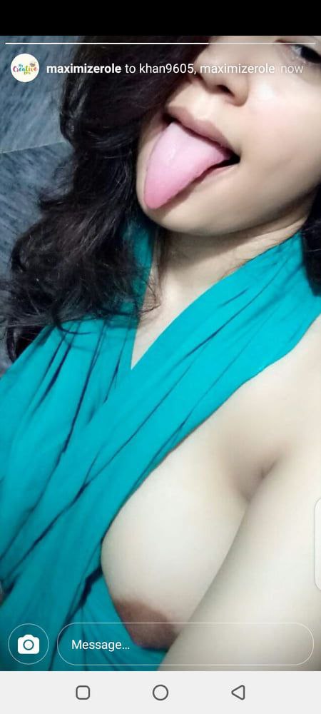 Bengali hijab girl big round boobs showing 4