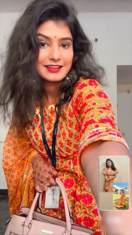 Bengaluru IT girl in hostel nude after dress change 1