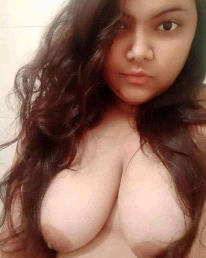 Busty Bangladeshi beauty flaunting her huge boobs on cam 2