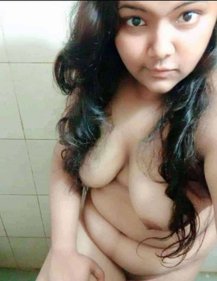 Busty Bangladeshi beauty flaunting her huge boobs on cam 5