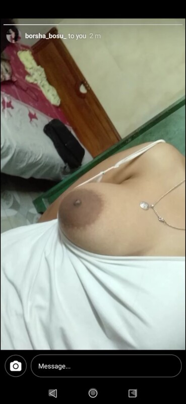 Busty Bengali girlfriend selfie big boobs showing 4