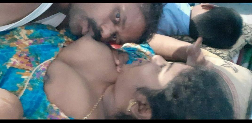 Chennai housewife boobs sucking by husband 3