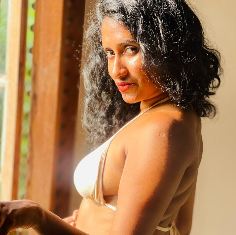 Curly hair Indian girl nude blowjob to big dick 2