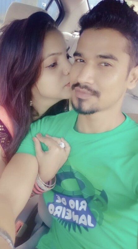 Cute Indian girl nude romance with lover pics 4