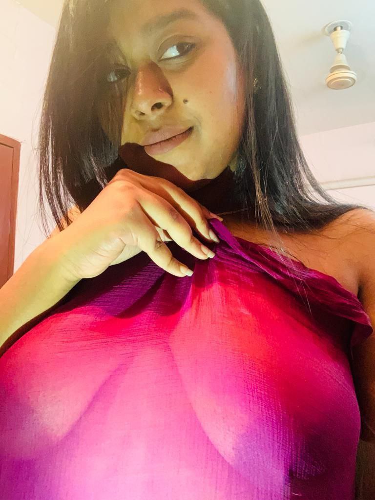 Dark brown nipples and bushy pussy desi girl nude 11