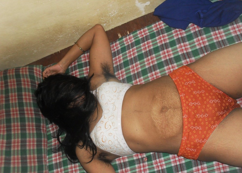 Desi Bhabhi Stripping Naked in the bedroom 4