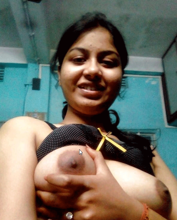 Desi college girl caught playing with her big tits 8