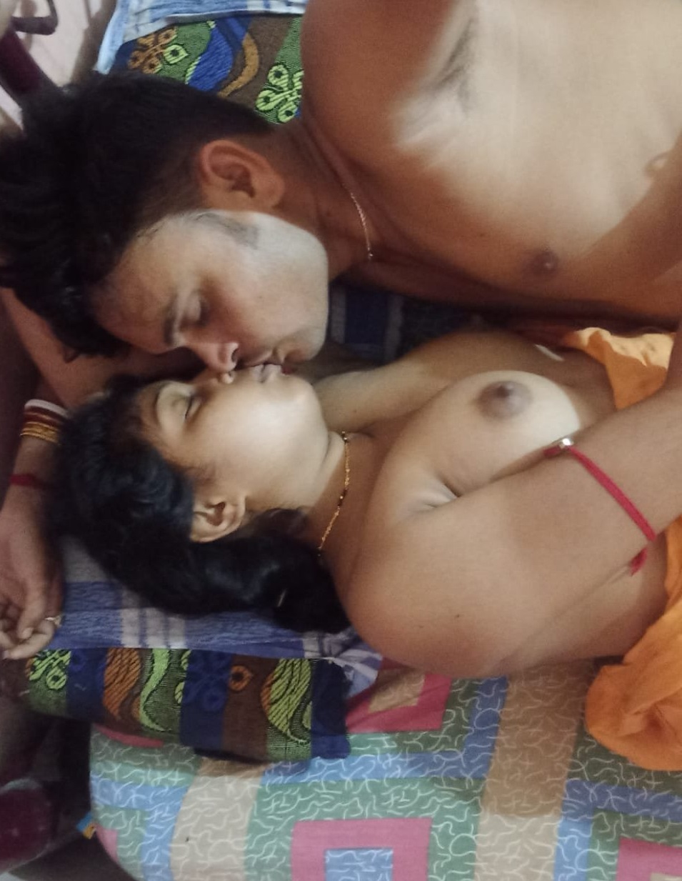 Desi couple topless foreplay homemade photos 8