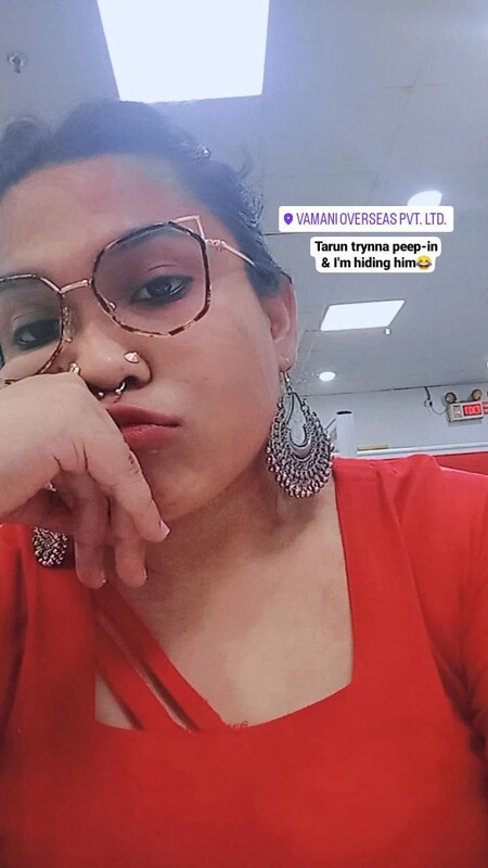 Faridabad garment office girl naked selfies 3