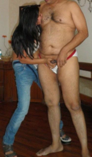 Free sexy pics of a young girl satisfying her horny mature uncle 15
