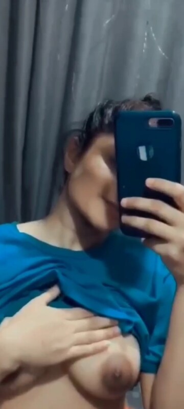 Hijab Bengali girl topless selfies for lover 5