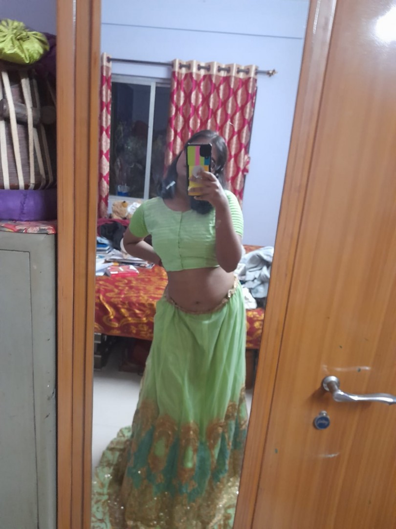 Horny Indian girlfriend self shot naked posing 3