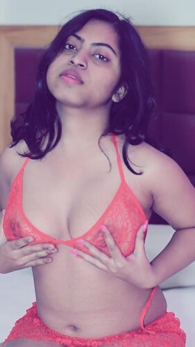Indian model lingerie see through and naked 1