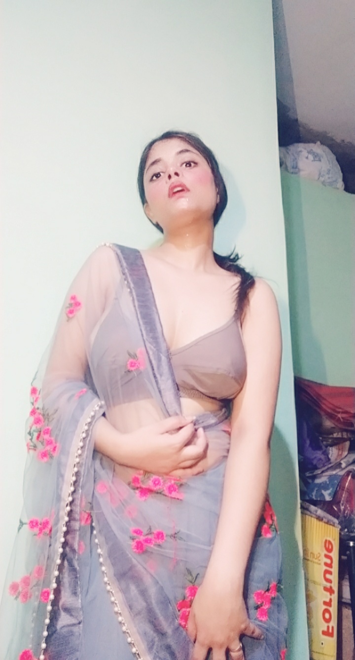 Indian school teacher see through saree boobs 7