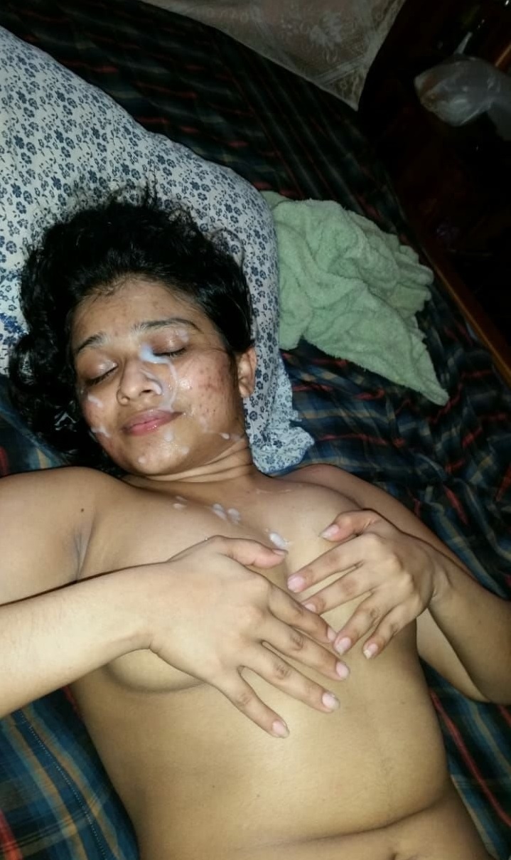 Indian wife cum facial pics 4