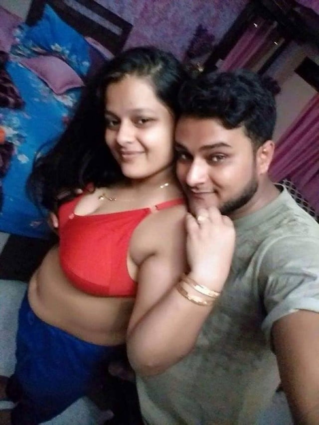 Indian wife kissing and boob press foreplay sex 2