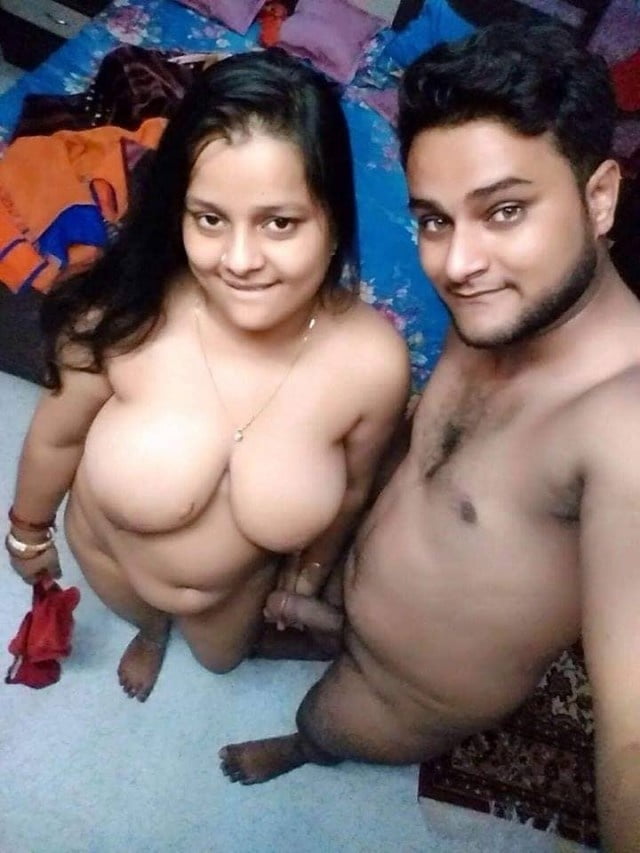 Indian wife kissing and boob press foreplay sex 6