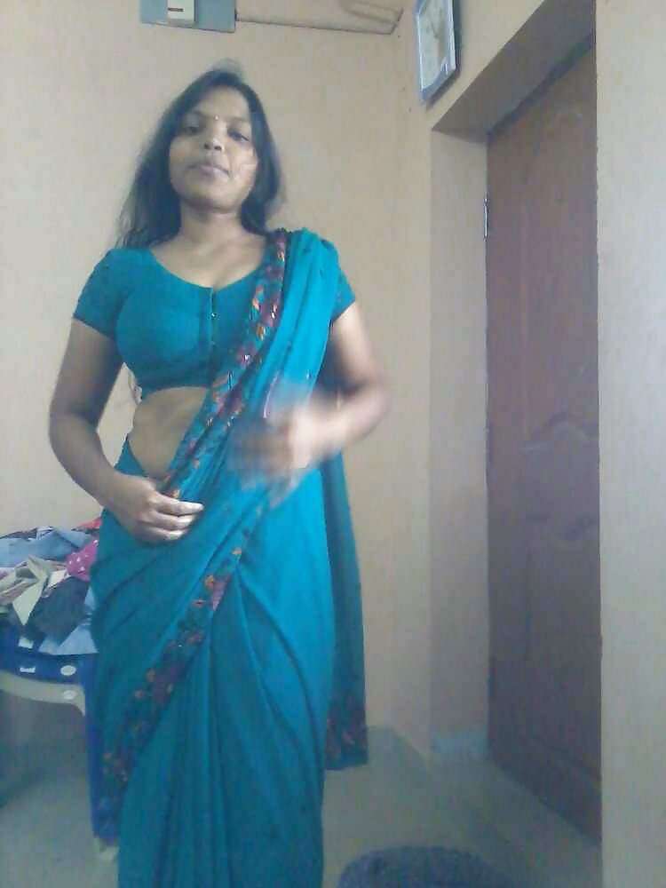 Indian Wife saree striptease photo collection 1