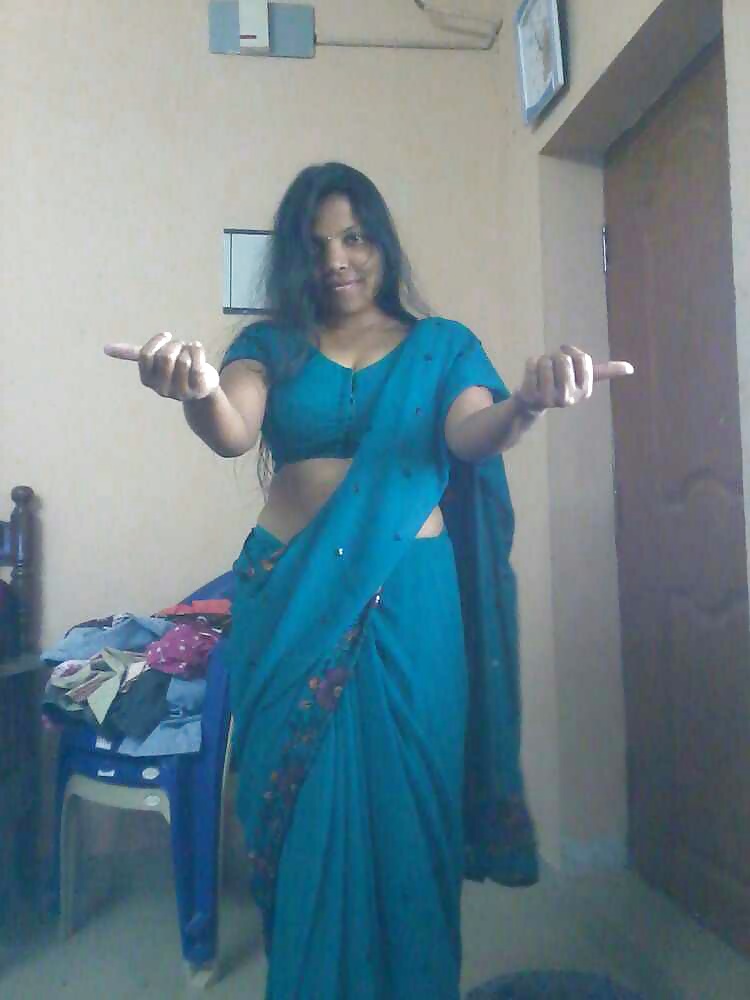 Indian Wife saree striptease photo collection 2