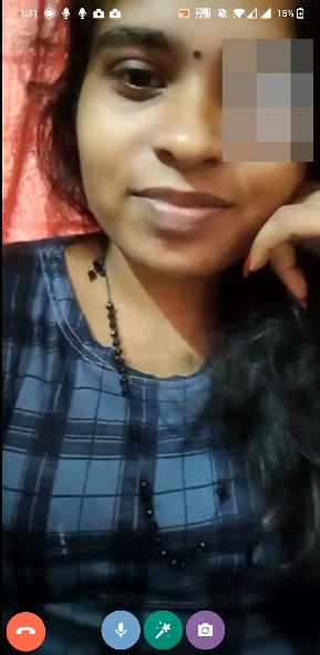 Kannur Malayali GF boob show on video call 3