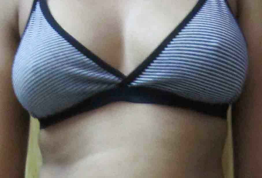 Lewd Indian wife does a striptease 5