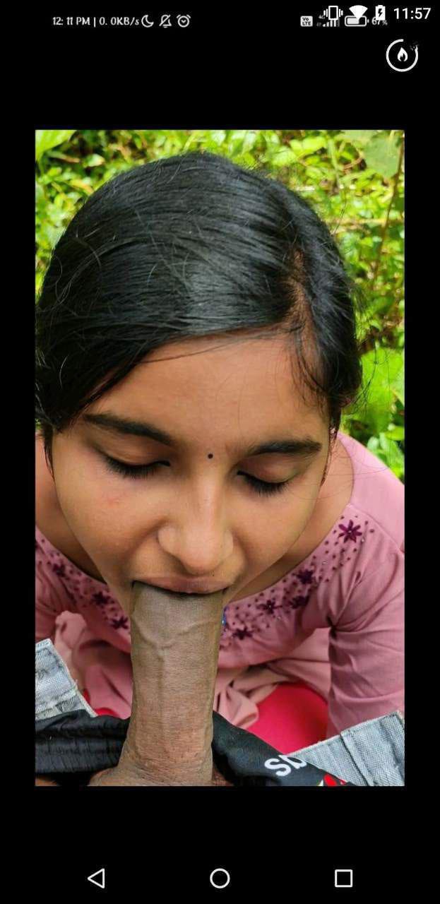 Mallu girlfriend outdoor blowjob and sex pics 4