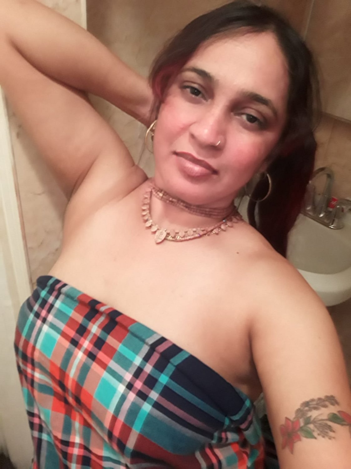 MILF naked show for her lover full collection 2