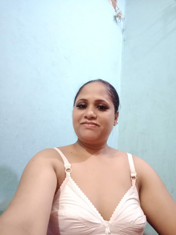 MILF standing topless in bathroom selfie show 4