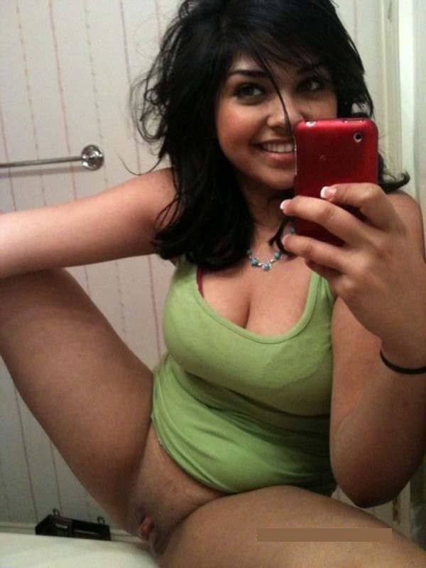 Naughty college girls taking nude selfies for their horny lovers 6