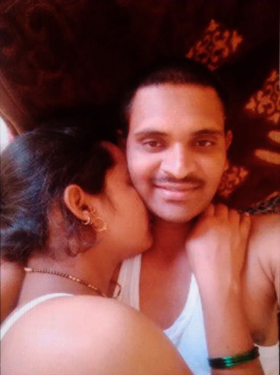 Newly married Tamil couple honeymoon photos 6