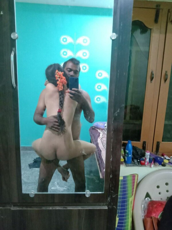 Newly married Telugu couple first night sex photos 2