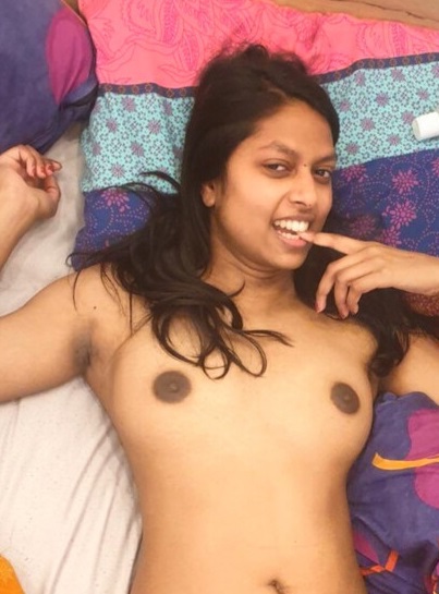 Nude Indian girlfriend spreading ass cheeks wide 2