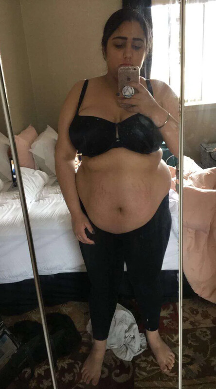 Punjabi MILF showing huge boobs before mirror 3