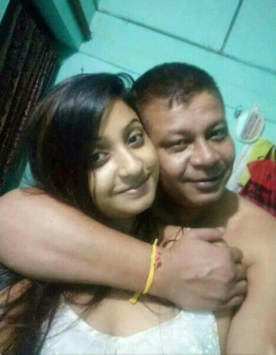 Sex pictures of young horny couple enjoying a nice home sex session 4