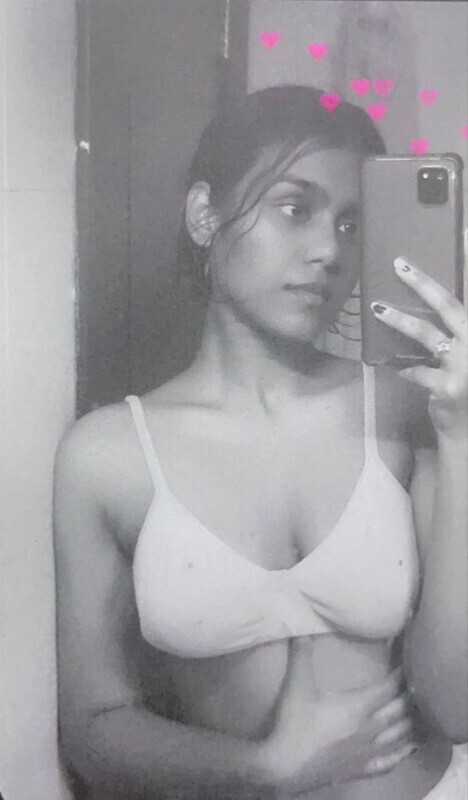 Sexiest Indian girl nude in black & white mode 2