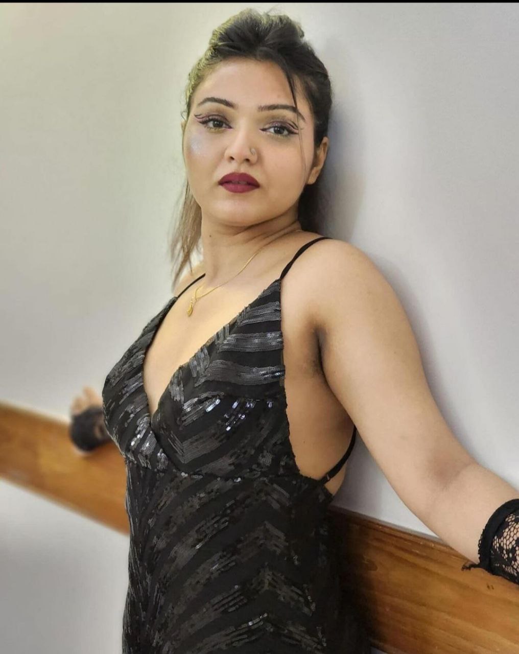 Sexy ass model transparent lingerie photoshoot 5