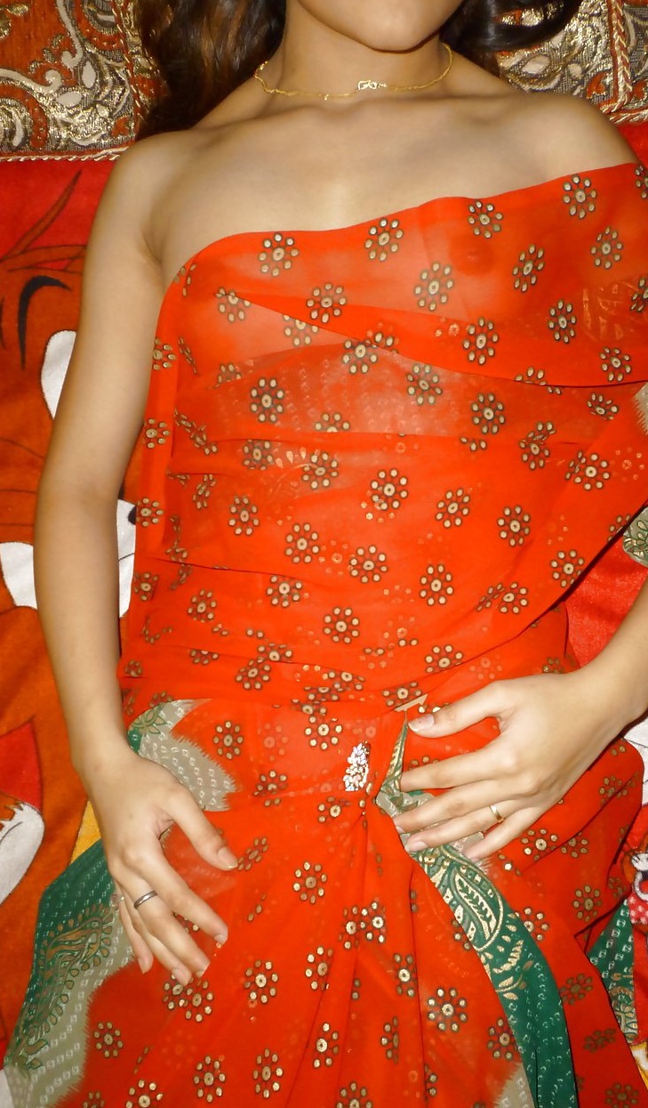 Slim Indian wife striptease pics 7