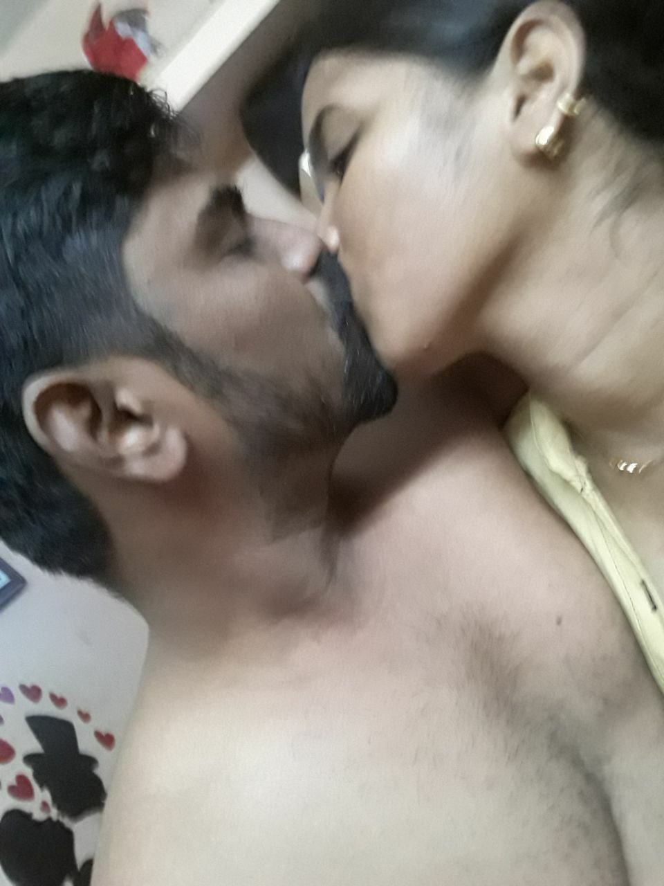 Tamil couple romance photos with nude show 3