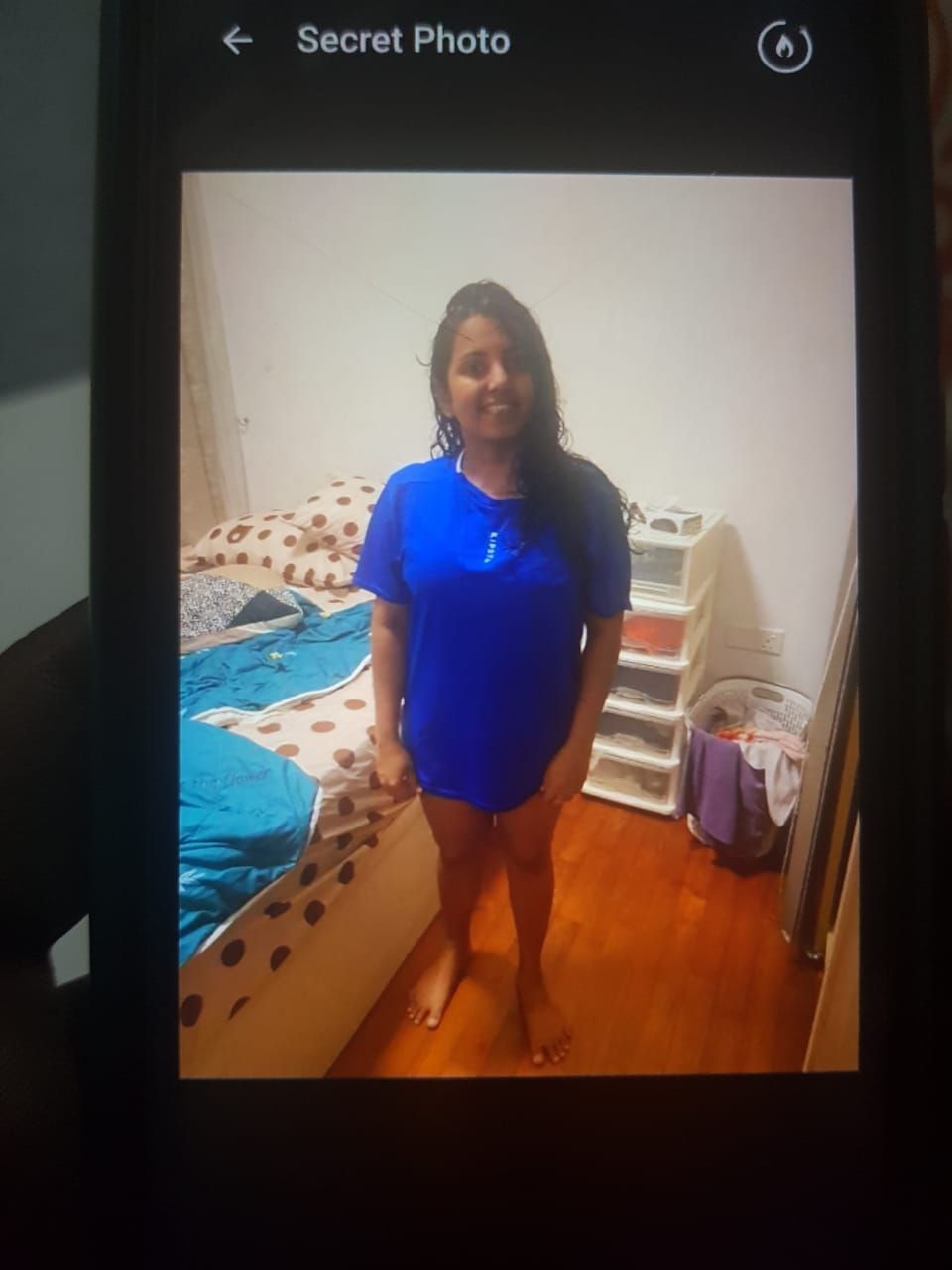 Tamil girlfriend showing big ass and nudity 5