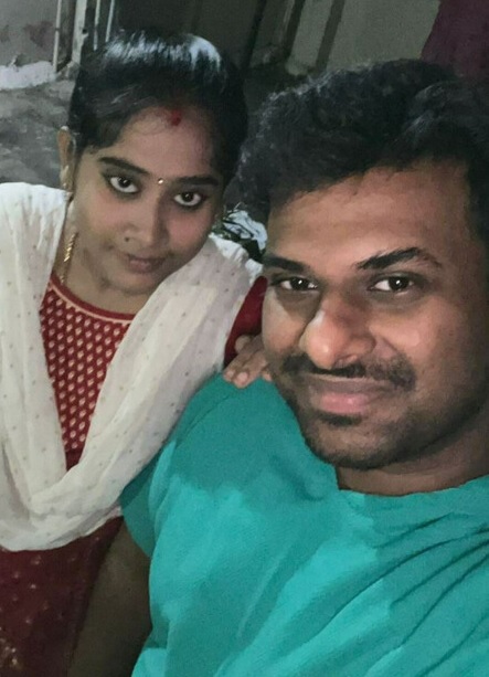 Tamil wife bathing pictures shared by pervert husband 1