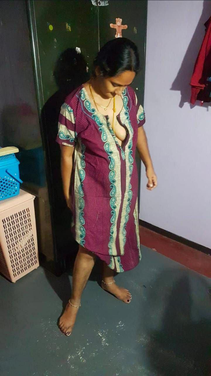 Tamil wife nude photos taken by her husband 8
