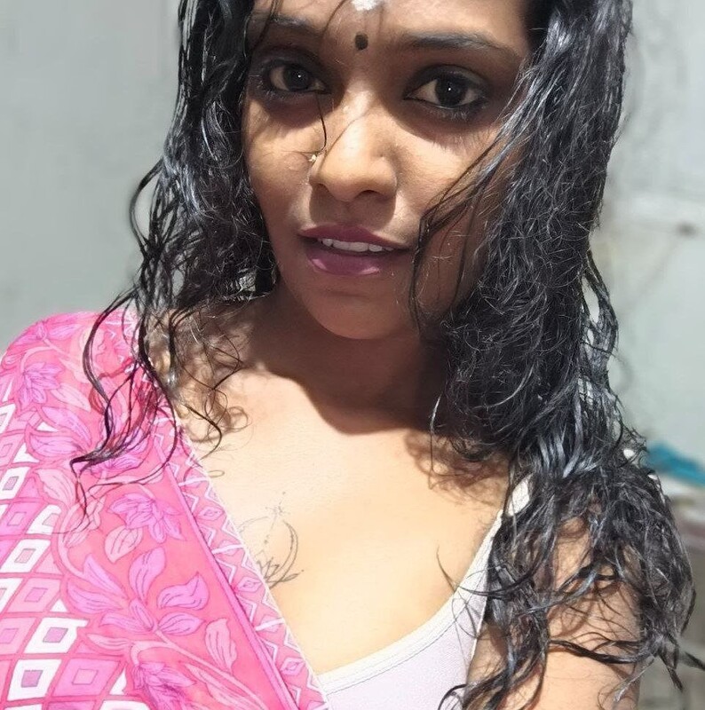 Tattooed Tamil college girl topless blowjob to lover 4
