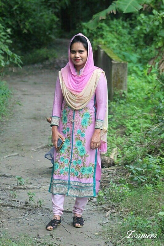 Village Bengali girl selfie nude photos during night 1