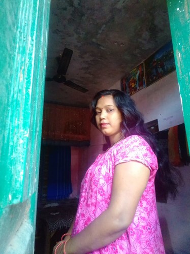 Village bhabhi topless boobs show for lover 3