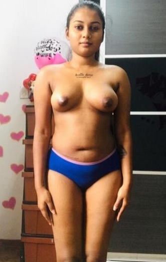 Wife birthday celebration in nude – Tamil pics 5